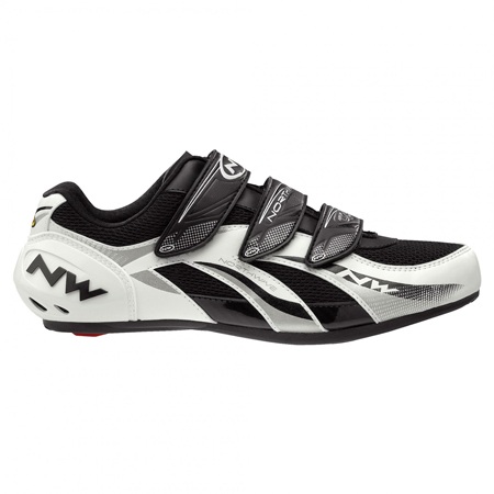 picture Fighter White/Silver Raceschoen