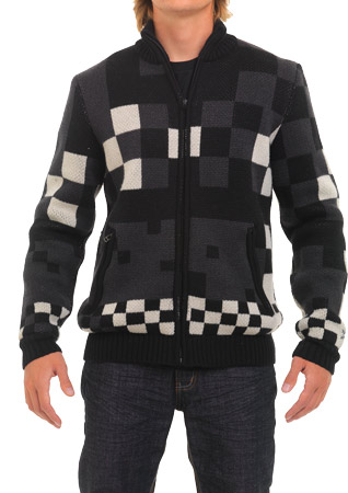 Tydril Windbreaker Sweater Zwart