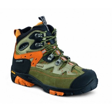 Idaho NV Green Orange Wandelschoen Junior