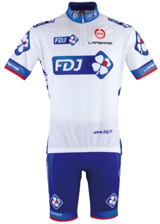 picture Broek Kort met Bretels FDJ-BigMat 2012