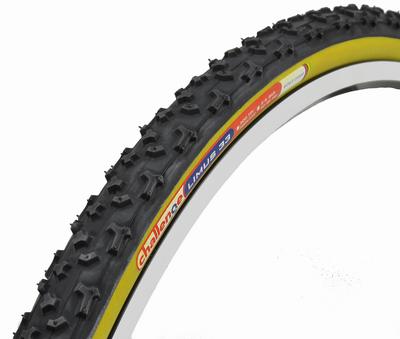 picture 700X33C Limus Open 33 Zwart/Bruin Cyclocross Vouwband