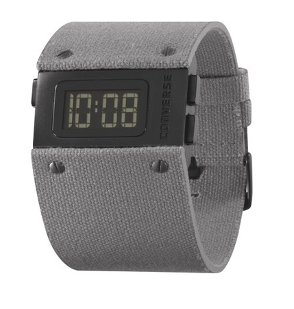 Ace Digital Canvas Grey Horloge Unisex