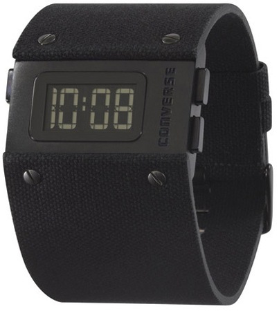 Ace Digital Canvas Black Horloge Unisex