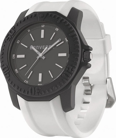 Arena White PU Strap Horloge