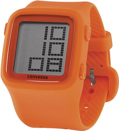Scoreboard Digital Silicon Bright Orange Horloge Unisex