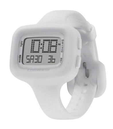 Understatement Digital White Silicon Horloge Unisex
