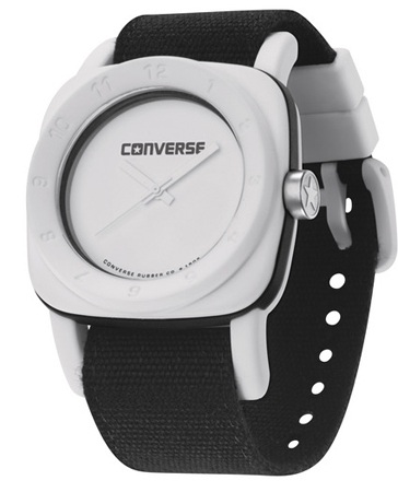 Chuck Taylor Large White/Black Horloge Unisex