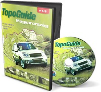 Topo Hongarije MapSource - Garmin