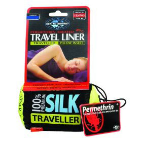 100% Premium Silk Liner Traveller