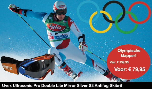 Uvex Skibril actie!