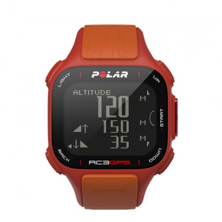 Polar RC3 GPS zonder Hartslagmeter Oranje