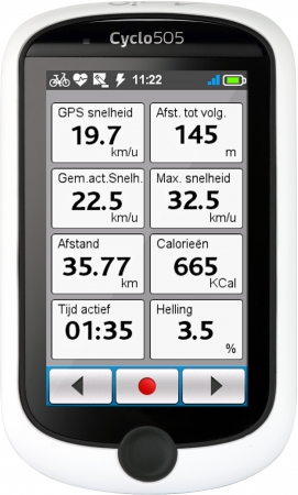 Mio Cyclo 505 HC GPS West-Europa