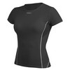 Stay Cool Ondershirt Korte Mouwen Dames Zwart