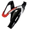 Elite : Custom Race Black Glossy Logo Red Bidonhouder