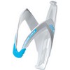 Elite : Custom Race Glossy Wit/Blauw Logo