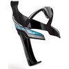 Sior Mio Fiberglass Glossy Zwart/Logo Blauw Bidonhouder