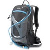 Gelert : Serenity 25L Black/Rapid Blue Rugzak
