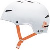 Giro : Flak Wit/Oranje Fietshelm