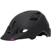 Feather Mat Zwart Dames Fietshelm