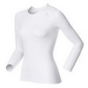 Odlo : Ondershirt Cubic Dames Wit Met Lange Mouwen