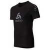 Ondershirt Logoline Heren Grijs/Zwart Met Korte Mouwen