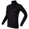 Odlo : Shirt Lange Mouwen Warm En Col Heren Black