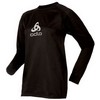 Odlo : Shirt Lange Mouwen Windproof Zwart Heren