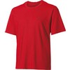 Odlo : Shirt Korte Mouwen Crew Neck George Tec Rood