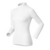 Odlo : Shirt Lange Mouwen Warm En Col Dames Wit