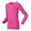 Odlo : Shirt Long Sleeve Crew Neck Evolution Warm Kids Phlox Pink