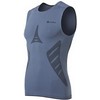 Odlo : Singlet Crew Neck Evolution Light Trend Moonlight Blue/Black Heren