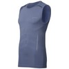 Odlo : T-Shirt Sleeveless Seamless Race Blue Shadow Heren