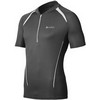 Odlo : Stand-Up Collar SS 1/2 Zip Fluid Black/White Heren