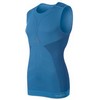 Evolution Light Greentec Shirt Zonder Mouwen Crew Neck Heren Blauw/Zwa