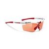 Genetyk Racing White ImpactX Photochromic Red Zonnebril