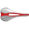 Selle Italia : SLR XC Gel Flow Zadel Wit/Rood