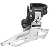 Shimano : Voorderailleur Down Swing XT M781 Triple 10-speed Zilver