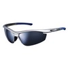 S20R Zilver Metallic/Blauw Sportbril