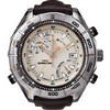 Intelligent Quartz E-Altimeter Met Lederenband Outdoorhorloge