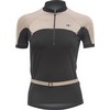 Ultima : Indoor Shirt Korte Mouwen Zwart/Grijs Dames