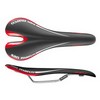 San Marco : Aspide Red Edition Zadel Zwart Rood