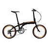 Dahon : Vector 10v Zwart/Oranje Vouwfiets