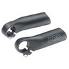 Bar Ends Alu Anatomic Zwart
