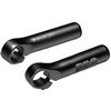 Bar Ends Straight Forged Zwart