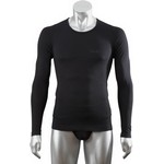 Ondershirt Lange Mouwen Zwart Heren