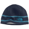 TNF Logo Beanie Deep Water Blue/Boulder Blue