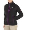 The North Face : Vicente Jacket TNF Black/Magic Magenta Dames