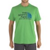 The North Face : Short Sleeve Rust Tee Triumph Green Heren