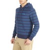 The North Face : Stripe Heritage Full Zip Hoodie Deepwater Blue Heren