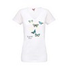 Marlene Shirt Korte Mouwen Dames Wit